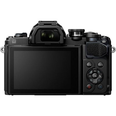 Olympus OM-D E-M10 Mark III Aparat Foto Mirrorless 16MP MFT 4K Kit cu Obiectiv EZ-M 14-42mm F3.5-5.6 IIR Negru