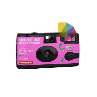 Lomography LomoChrome Aparat Foto pe Film ISO 100-400 27 Expuneri Purple