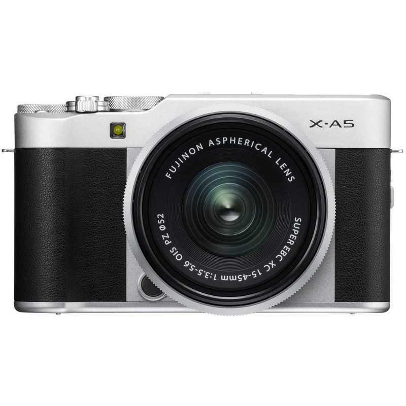 x-a5-silver-front-xc15-45mm