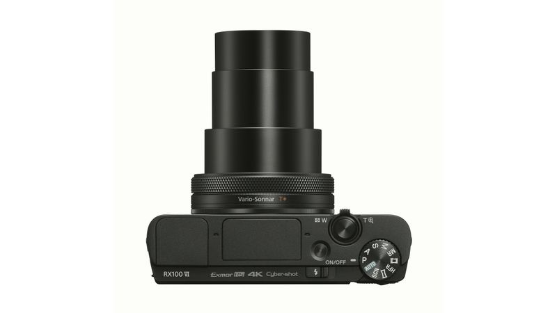 Sony Cyber-Shot DSC-RX100 VI Aparat Foto Compact 20.1MP UHD 4K Negru -  F64.ro - F64.ro