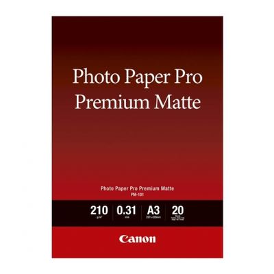 Canon PM-101 Pro Premium Matte A3 - pachet 20 coli