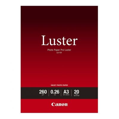 Canon LU-101 Photo Paper Pro Luster A3 20 coli