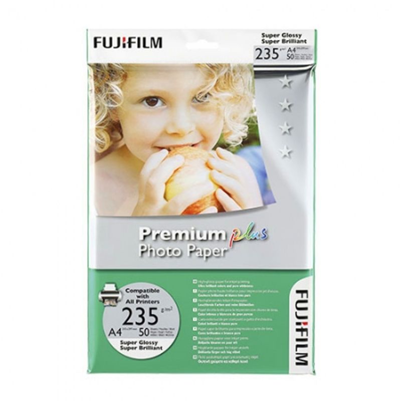 Fujifilm Premium Plus Photo Paper Glossy 10x15cm 20coli F64.ro