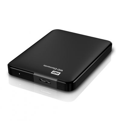 Western Digital Elements HDD Extern 1TB 2.5 USB 3.0 Negru