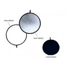 Fancier blenda 2in1, White/Silver, 80cm
