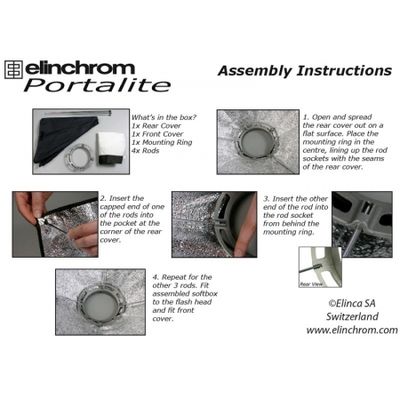 Elinchrom #26129 Portalite Softbox 66x66cm