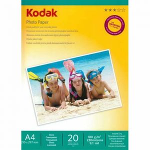 Kodak Glossy hartie foto A4 20 coli 180gr