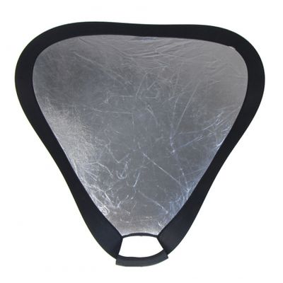 Fancier blenda cu maner, Silver/corectie WB, 60cm