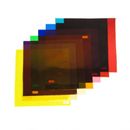 Set de 12 filtre colorate pentru lumina continua 24x30cm
