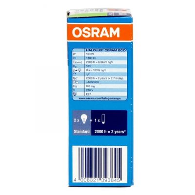 Osram 64401 Bec Halogen clar 230V 100W E27