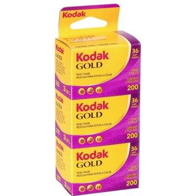 Kodak Gold 200 135/36 set 3 filme