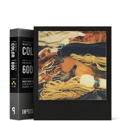 Impossible 600 Instant Color Film Black Frame
