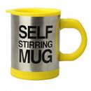 Cana Self Stirring Mug - cana galbena termoizolanta
