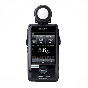 Sekonic Litemaster Pro L-478DR Light Meter cu trigger PocketWizard integrat