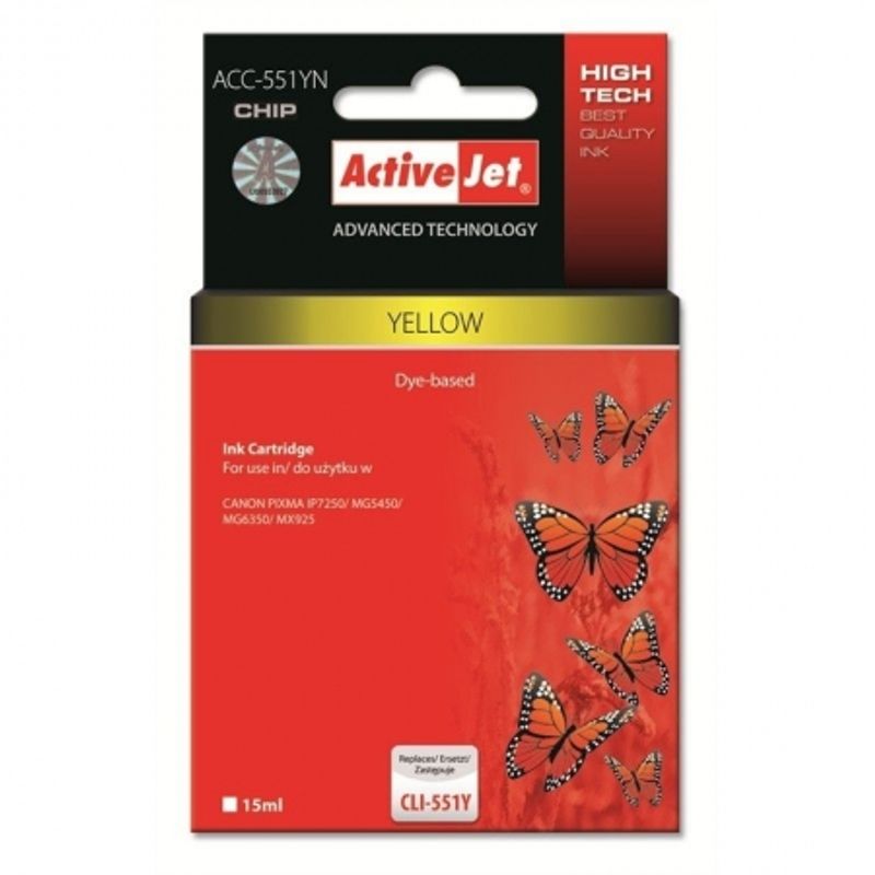 activejet-replace-canon-cli-551y-yellow--15ml---pixma-ip7250-46712-607