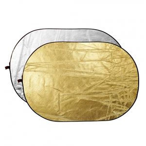 Dynaphos blenda 2in1, Silver/Gold, 91x122cm