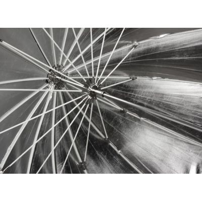 Dynaphos Fibro 105 - Umbrela reflexie silver 105cm