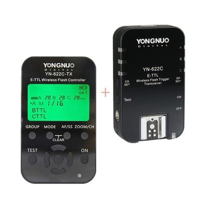 Yongnuo YN-622C - Kit Controller + Transceiver pentru Canon