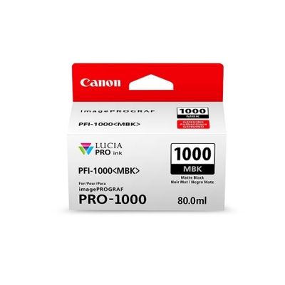 Canon PFI1000MBK (Matte Black) - cerneala pt. PRO-1000 ImagePrograf