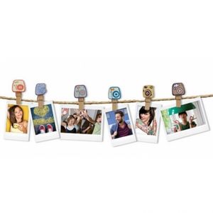 Fujifilm Instax "Camera" Design Clips - clips-uri pentru fotografii, 10 bucati