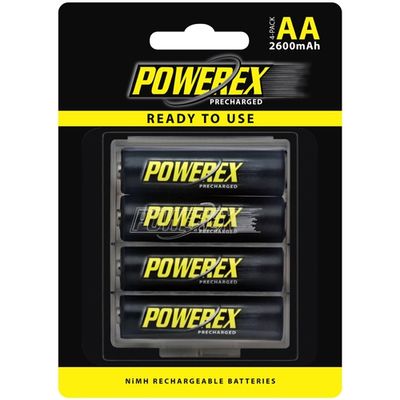 Maha Powerex Acumulatori Pre-incarcati AA 2600mAh 4 bucati