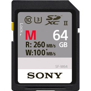 Sony SDXC 64Gb Class10 260MB/s UHS-II, U3 SF-M64