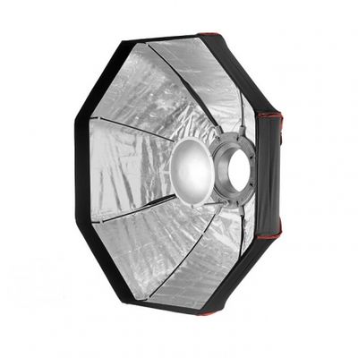 Fancier Octobox 100cm cu 8 spite Bowens - argintiu