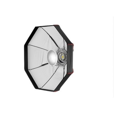 Fancier Octobox 80cm cu 8 spite - montura Bowens, alb