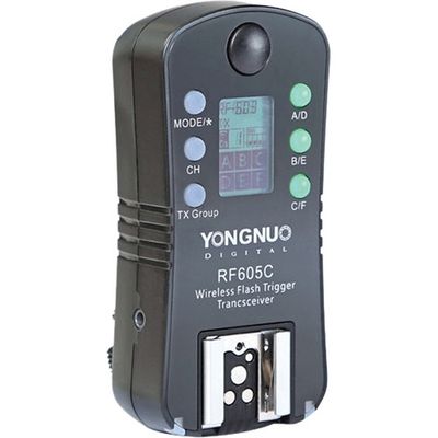 Yongnuo RF 605C - Set Declansatoare Radio pentru Canon, 2.4GHz