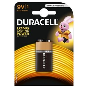 Duracell - Baterie 9V, 1 buc.