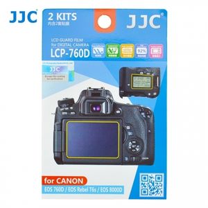 JJC - Folie protectie LCD pentru Canon EOS 760D, 2 buc.