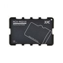 JJC - Cutie pentru carduri de memorie Micro SD, 10 compartimente, gri