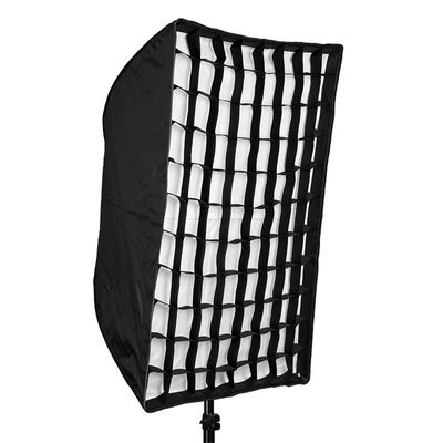 Dynaphos - Umbrela tip Softbox cu Grid pentru Speedlight, 60x90cm