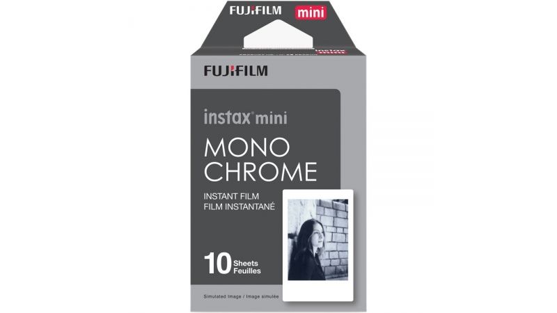 Fujifilm Instax Mini Pack Monochrome Film Instant Alb Negru- F64