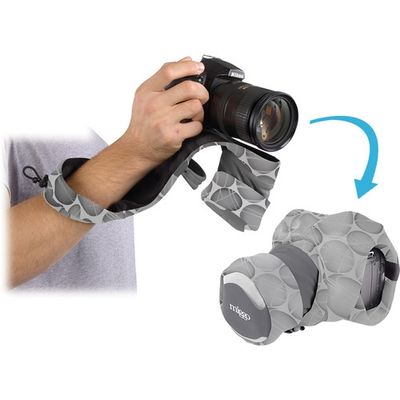 Miggo Grip and Wrap - Sistem prindere/ protectie pentru Aparate foto DSLR, Pebble Road