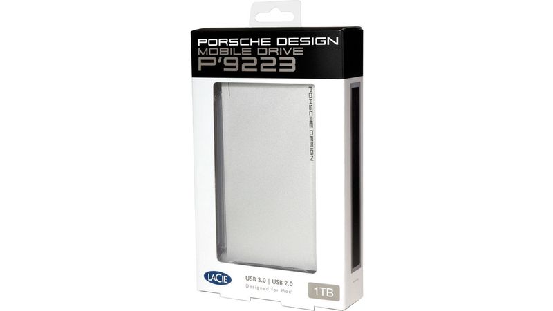 LaCie HDD ポータブルハードディスク 1TB USB3.0 ポルシェデザイン P  