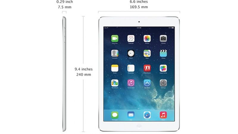 Apple iPad Air 32GB Wi-Fi 3G/LTE alb - F64.ro