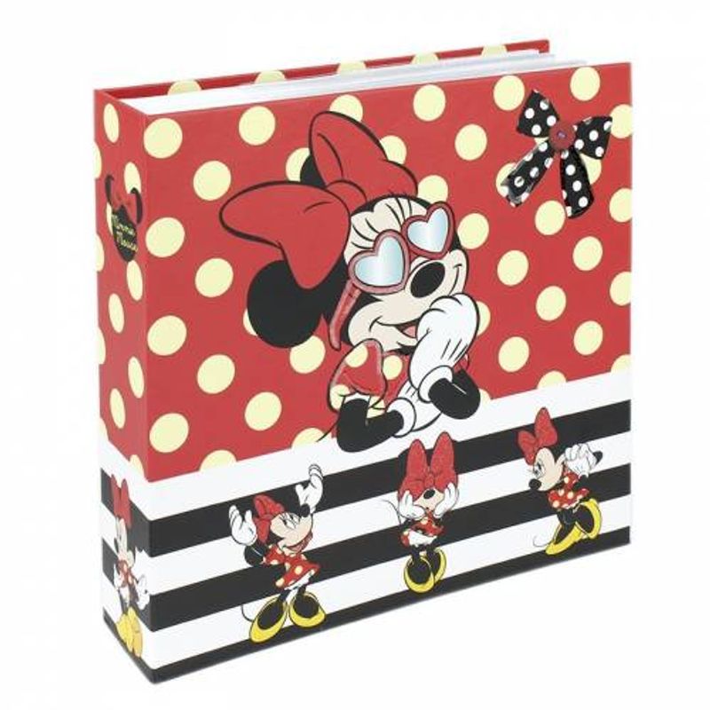album_foto_minie_mouse_10x15_200_fotografii_pagini_albe_cartonate