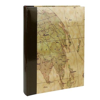 Maps Vintage - Album foto, Slip-in, Spatiu notite, 10x15, 300 fotografii, Maro