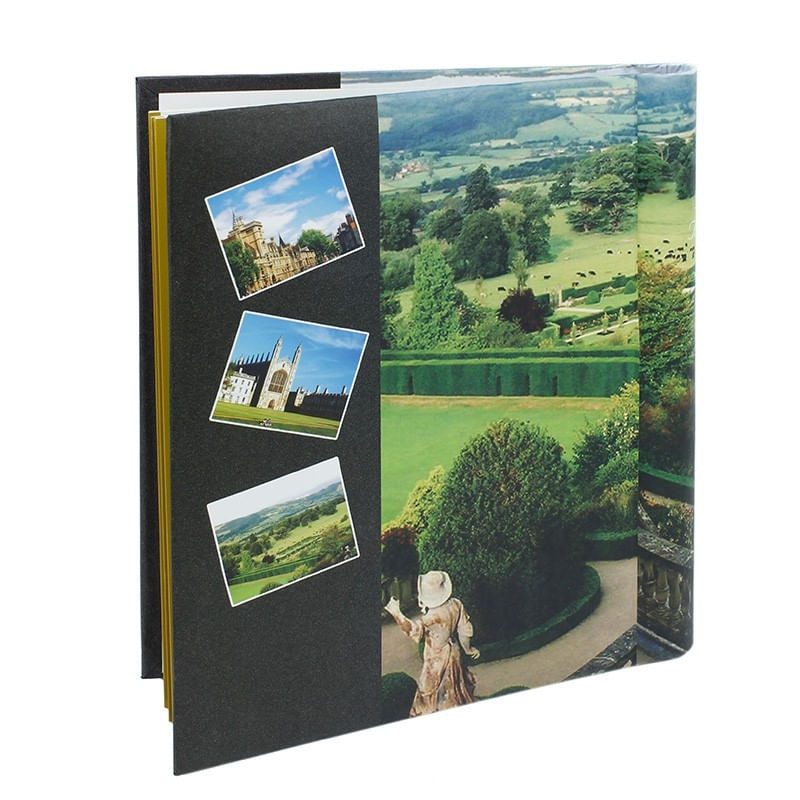 album-foto-assort-green-file-autoadezive-a4-cartonat-legatura-spirala