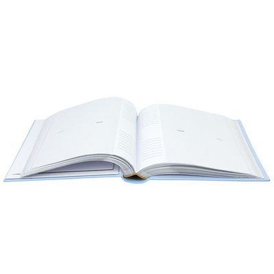 Album foto personalizabil, 200 poze, 10x15, amprente bebelus, Albastru