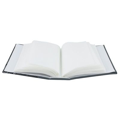 Newstyle - Album foto, Slip-in, Piele ecologica, Imprimeu floral, 100 fotografii, 10x15cm, Gri