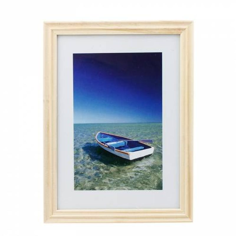 rama_foto_ocean_boat_13x18_cm_lemn_aspect_vintage_de_birou_natur
