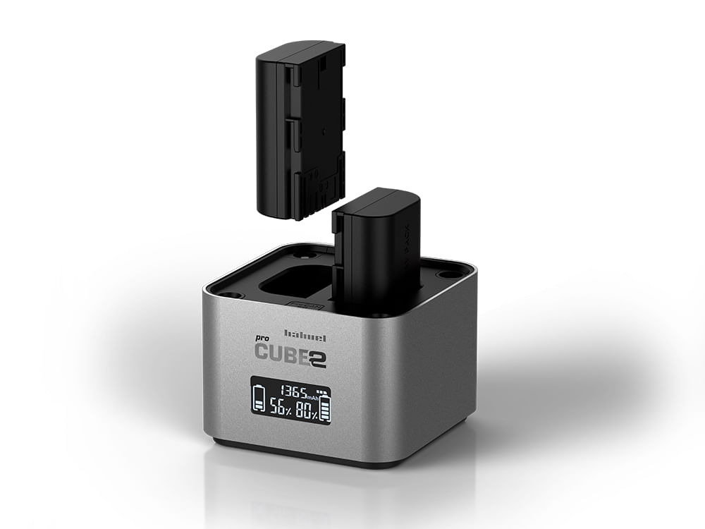 Hahnel Pro Cube 2 Incarcator Dublu pentru Canon