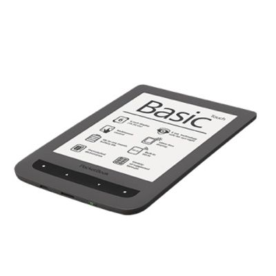 PocketBook Basic Touch 624 - E-Book Reader - gri