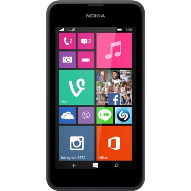 nokia-530-lumia-4-0-quot---quad-core-1-2ghz--512mb-ram--4gb--windows-8-1-gri-36609