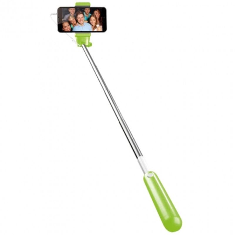 cellurline-selfie-stick-extensibil-cu-telecomanda-incorporata-verde-45641-1-886