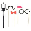 KitVision TBTSSBUN - Pachet cadou - Selfie Stick extensibil cu shutter pe bluetooth, Negru