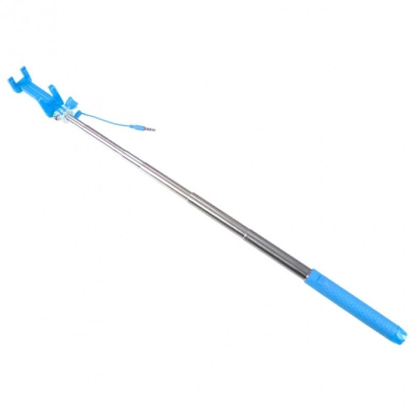 kitvision-pocket-kvpksswbl-selfie-stick-cu-control-pe-fir-si-suport-telefon-albastru-47444-927