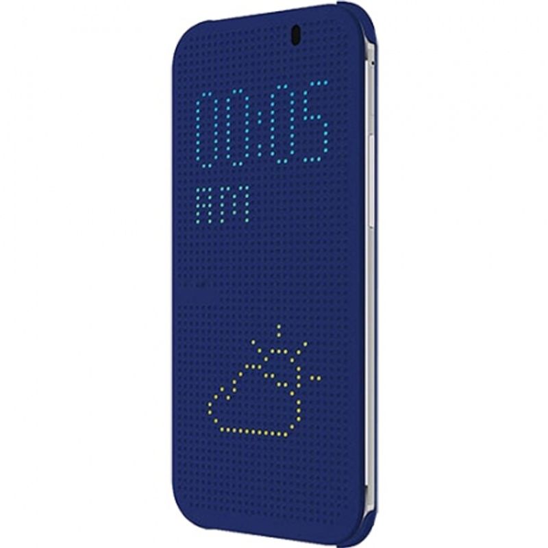 cronos-husa-dot-view-pentru-htc-one-m8-albastru-52794-182